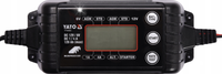 YATO ELEKTRONICZNY PROSTOWNIK AKUMULATORA LCD 6V/12V 1/4A 120Ah YT-83033