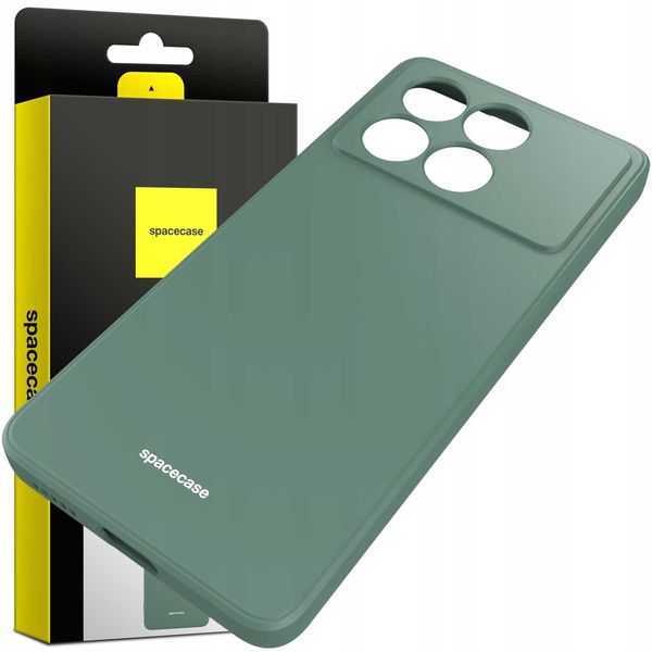 Spacecase Silicone Case Poco X6 Pro 5G Dark Green zdjęcie 2