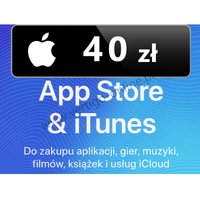 Apple Store iTunes 40 zł - AppStore