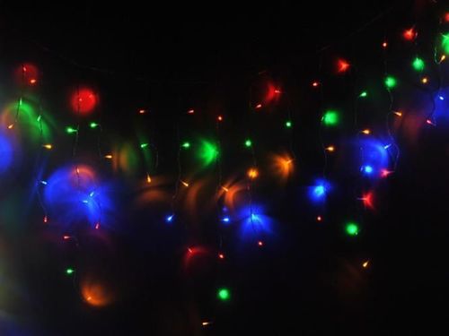 Lampki 200 LED 30V sople - multicolor na Arena.pl