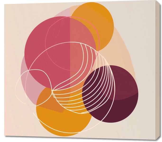 Obraz 100x90cm Przenikanie Ciepła zdjęcie 1