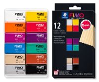 zestaw masy termoutwardzalnej fimo professional kolory basic 12x25g