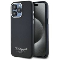 Etui Karl Lagerfeld do iPhone 15 Pro, Czarny