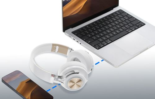 Słuchawki Bezprzewodowe Nauszne Anc 65H Feegar Alphabeat Białe Bluetooth5.4 na Arena.pl