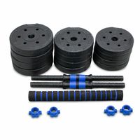 M18212 ZESATW HANTLI 20KG 2W1 SZTANGA DO TRENINGU  Z ŁĄCZNIKAMI KOMPLE