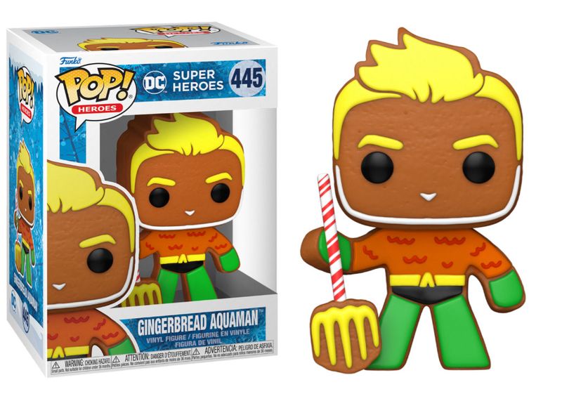 Funko POP! DC Super Heroes Gingerbread Aquaman figurka zdjęcie 1