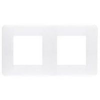Efapel Latina ramka 2-krotna biały 42920 TBR