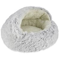 PLUSZOWE OKRĄGŁE LEGOWISKO kojec DLA PSA KOTA poduszka posłanie 60x60