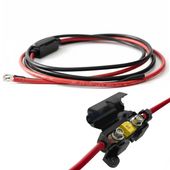 ZESTAW KABLI 2X10MM 1,5M BEZPIECZNIK 60A DO AKUMULATORA IP67