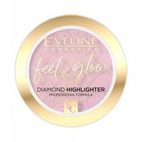 eveline feel the glow diamond rozświetlacz 03 rose gold 4,2 g