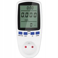 PRECYZYJNY LICZNIK WATOMIERZ POBORU PRĄDU ENERGII MIERNIK ELEKTRONICZNY