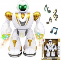 ROBOT TAŃCZĄCY KOSMITA WOJOWNIK NA BATERIE ŚWIATŁO DŹWIĘK