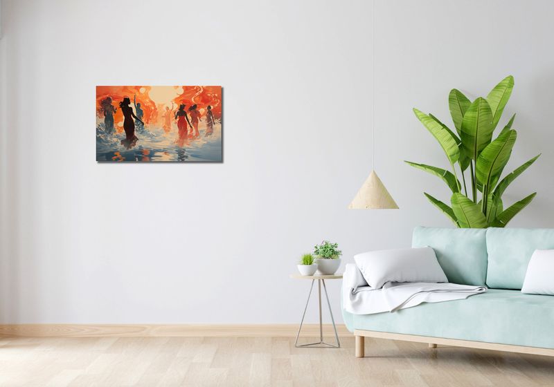 Obraz 70x40cm Taneczny Żar zdjęcie 2