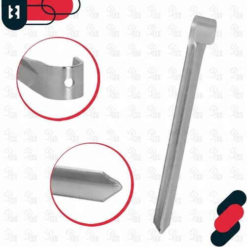 ZESTAW 4X KOTWA KOTWY WBIJANE SZPILKI ŚLEDŹ DO TRAMPOLINY OCYNKOWANE 430 MM na Arena.pl