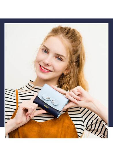 NUCELLE Krótki elegancki portfel na Arena.pl