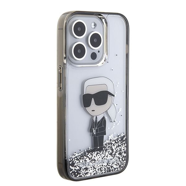 Etui Karl Lagerfeld do iPhone 15 Pro, Przezroczysty zdjęcie 4