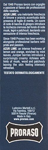 Proraso Eau de Cologne woda kolońska Azur Lime 100 . zdjęcie 3