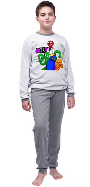 Piżama dziecięca Rainbow Friends zdjęcie 2