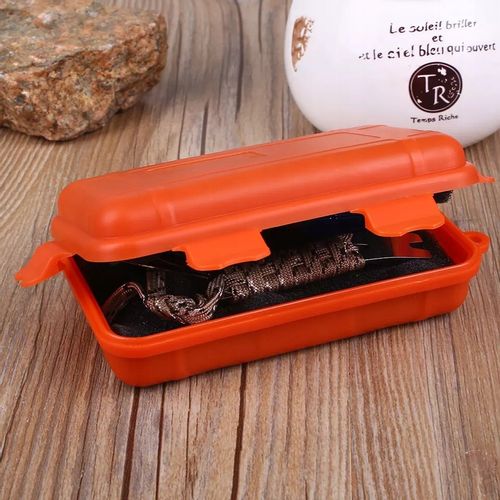 Hermetyczny Pojemnik Zasobnik Wodoodporne Pudełko Turystyczne Awaryjne EDC na Arena.pl