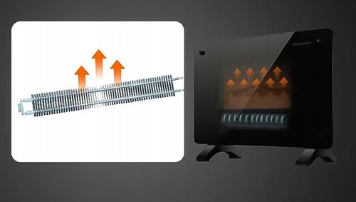 Grzejnik elektryczny XTECH 2500W WiFi termostat LED pilot konwektorowy na Arena.pl