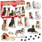 Zestaw magnesów Rasy psów (25 sztuk)