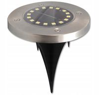 Lampa Solarna Led 16Xsmd Wbijana Ogrodowa Nie Wyma