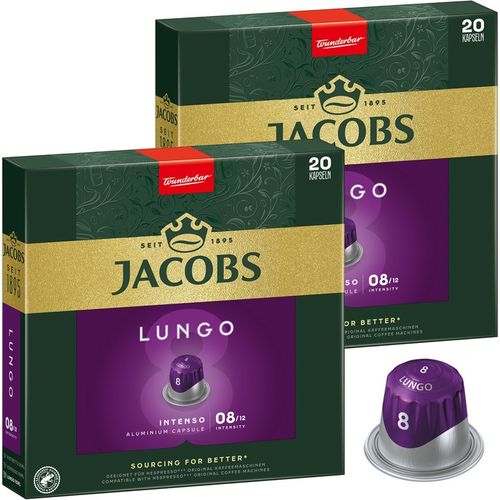 KAWA NESPRESSO JACOBS LUNGO INTENSO 40szt XXL-PACK na Arena.pl