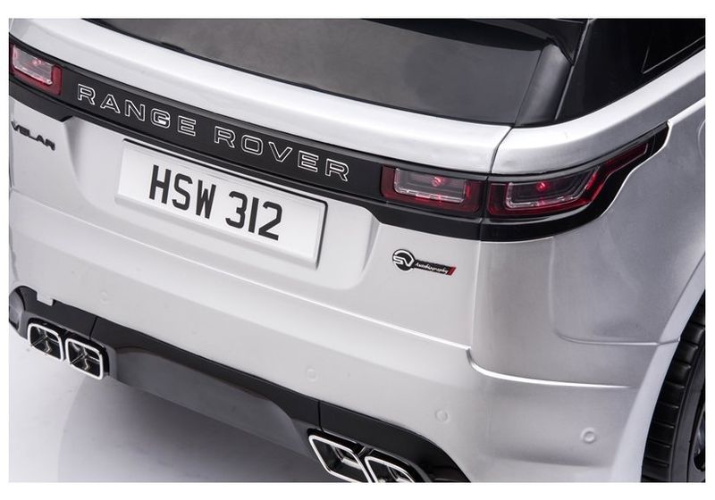 Auto na Akumulator Range Rover Srebrny Lakier zdjęcie 8
