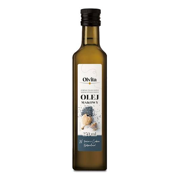 Olej makowy 250 ml - OLVITA zdjęcie 1