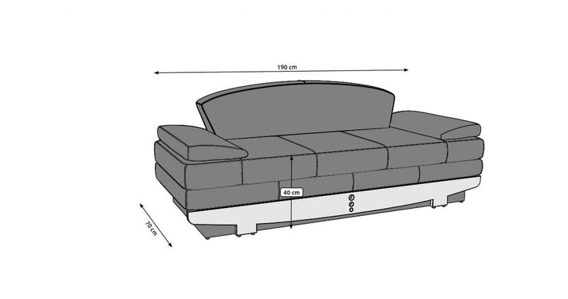 Sofa Light Line zdjęcie 3