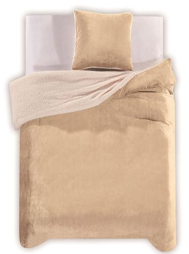 Pościel DecoKing TEDDY CREAM 200x200+80x802 na Arena.pl