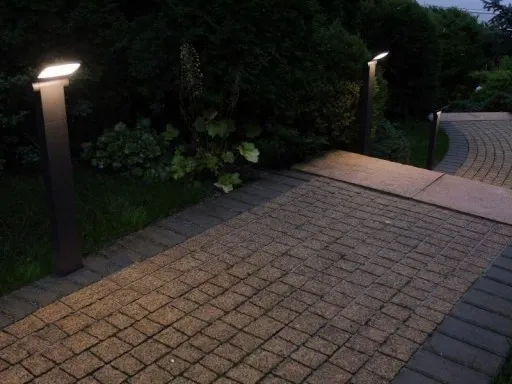Lampa elewacyjna KINKIET ogrodowy NEO LED 11701 DG - Oświetlenie zewnętrzne zdjęcie 6