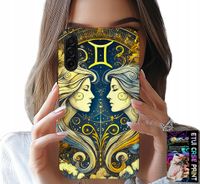 ETUI DO SAMSUNG GALAXY A17 5G - ZNAK ZODIAKU, BLIŹNIĘTA ASTRONOMIA CASE