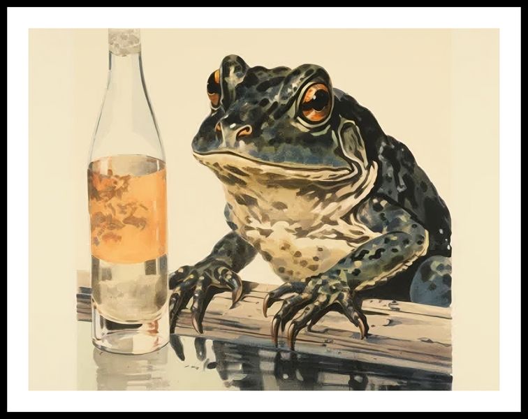 Plakat 65x50cm Refleksje Błotniaka zdjęcie 3