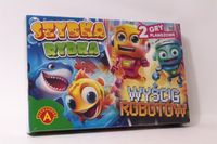 Rodzinna gra planszowa - Szybka rybka+Wyscig 2800