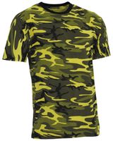 Koszulka US  "Streetstyle" gelb-camo zielona 140-145 g/m²