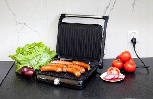 Opiekacz BERLINGER grill elektryczny| toster panini | rozkładany 180° na Arena.pl