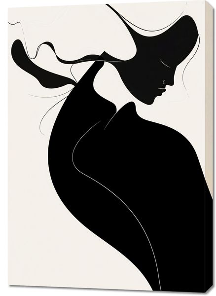 Obraz 70x100cm Redukcja do Zarysu zdjęcie 1