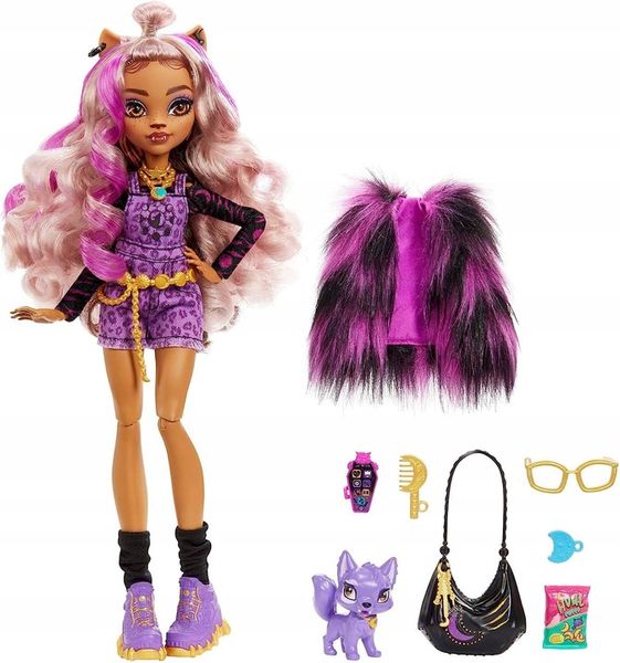 Lalka Mattel Monster High Clawdeen Wolf HHK52 zdjęcie 1