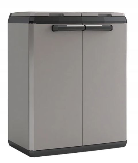 SZAFKA DO SEGREGACJI ODPADÓW SPLIT BASIC 110L 241065 KETER zdjęcie 2