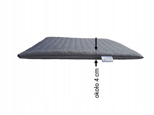 WODOODPORNA PIKOWANA PODUSZKA OGRODOWA PŁASKA MIÓD - HEKSAGON 40x60 szary na Arena.pl