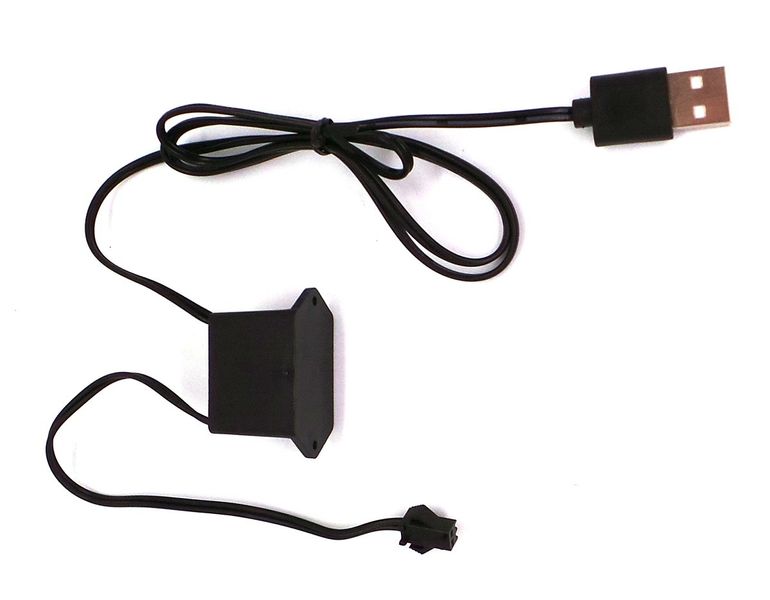 Światłowód EL WIRE Ambient Taśma LED 2m 12V Biały zdjęcie 7