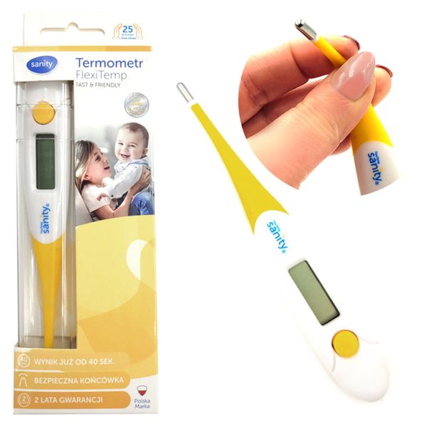 SANITY Termometr elektroniczny cyfrowy FlexiTemp zdjęcie 1