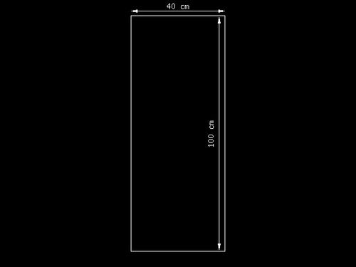 40X100CM BLACK&WHITE OBRAZ PION na Arena.pl