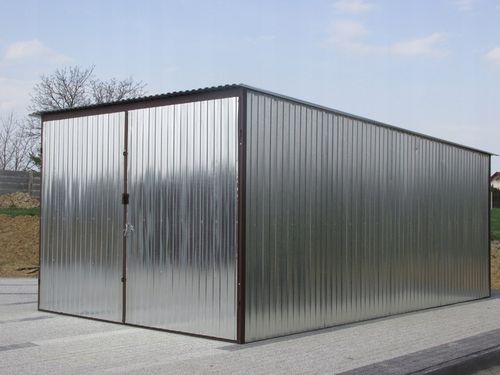 Garaż blaszany, blaszak 3x5 ocynkowany, garaż na wymiar, producent na Arena.pl