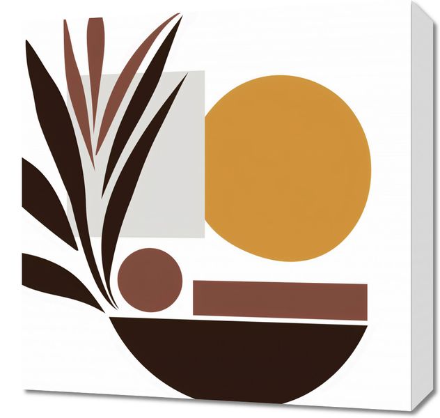 Obraz 50x50cm Stylizacja Roślin zdjęcie 1