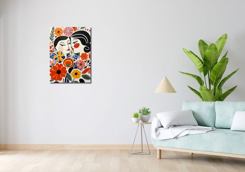 Obraz 50x70cm Kwiatowy Romans na Arena.pl