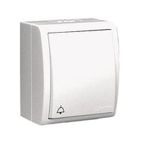 aquarius przycisk dzwonek ip54 biały aqd1/11 - e131aa-kn295