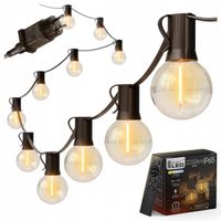 Girlanda ogrodowa Smartled 15 m 25 żarówek LED biały ciepły IP65