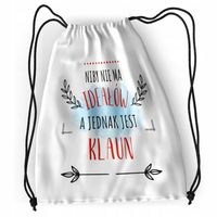 Plecak Dla Klauna Sportowy Szkolny Worek Torba Z Nadrukiem Ze Zdjęciem